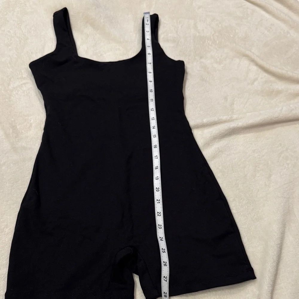 AUTOMET Women’s Black One Piece Spandex Romper Size XS